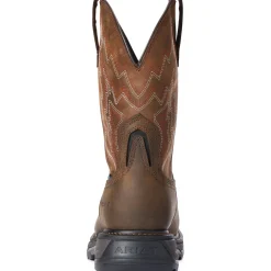 Ariat Men's Big Rig Comp Toe WP Western Work Boot - Brown - 10033993