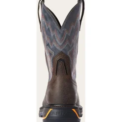 Ariat Men's Big Rig Composite Toe Western Work Boot -Coffee- 10033966