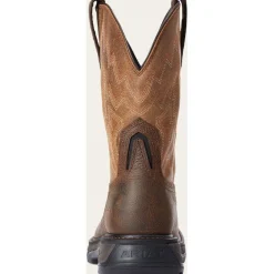 Ariat Men's Big Rig Soft Toe Western Work Boot -Brown- 10033963
