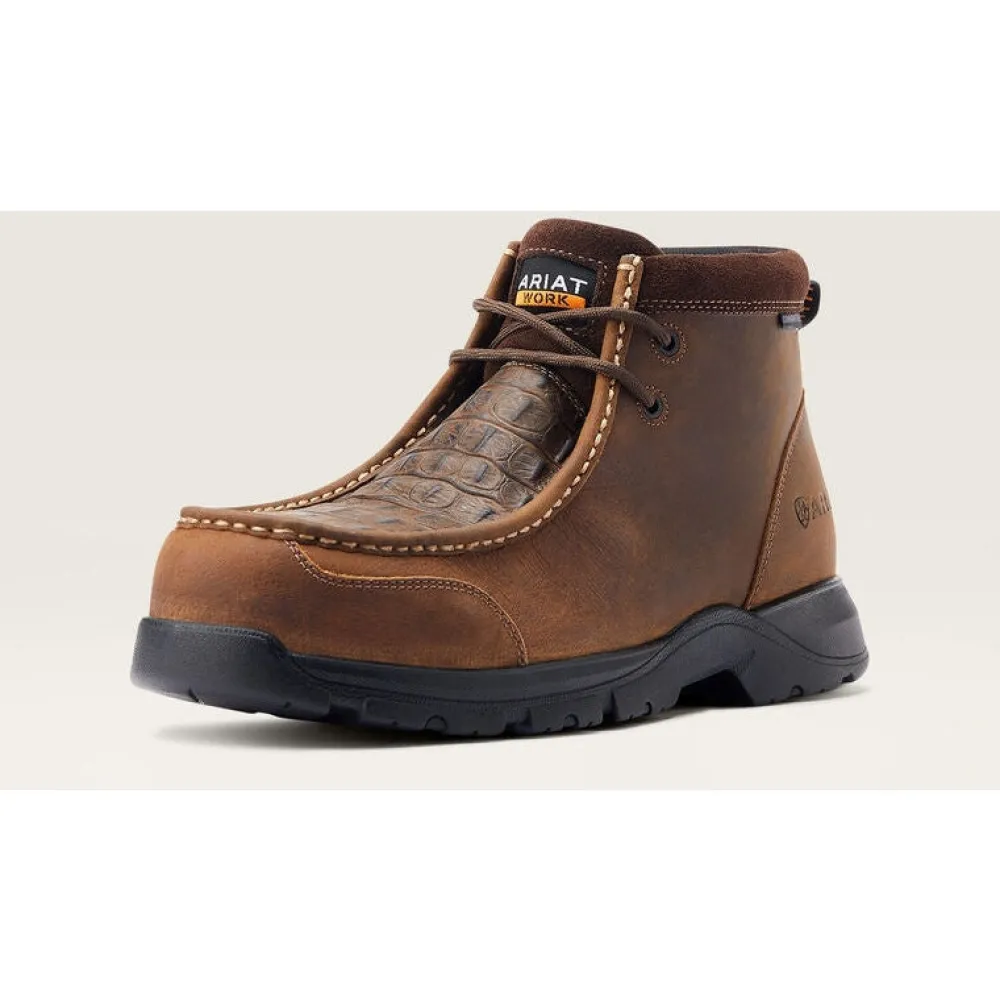 Ariat Men's Edge Lte Moc CT Slip Resistant Work Boot - - 10044578