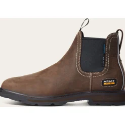 Ariat Men's Groundbreaker 6" Steel Toe WP Chelsea Work Boot - 10034148