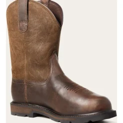 Ariat Men's Groundbreaker ST Metguard Western Work Boot - - 10036107