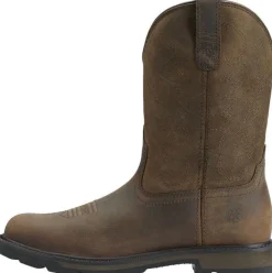 Ariat Men's Groundbreaker 10" Soft Toe Western Work Boot - - 10014238