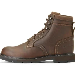 Ariat Men's Groundbreaker 6" Soft Toe Work Boot - - 10016256