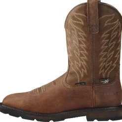 Ariat Men's Groundbreaker 10" Steel Toe Waterproof MetGuard Western Work Boot - 10020063