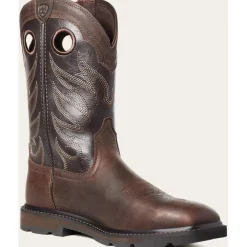 Ariat Men's Groundwork Soft Toe Western Work Boot -- 10034718