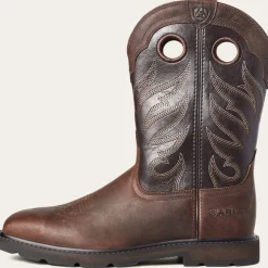 Ariat Men's Groundwork Soft Toe Western Work Boot -- 10034718