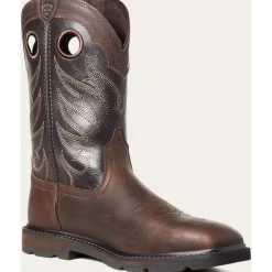 Ariat Men's Groundwork Wide Toe ST Western Work Boot -- 10034717