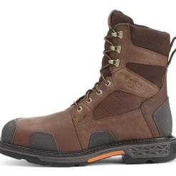 Ariat Men's OverDrive 8" Wide Square Comp Toe WP Work Boot - 10012940
