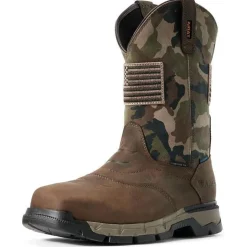 Ariat Men's Rebar Flex Patriot 10" Comp Toe Western Work Boot - 10029518