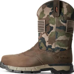 Ariat Men's Rebar Flex Patriot 10" Comp Toe Western Work Boot - 10029518