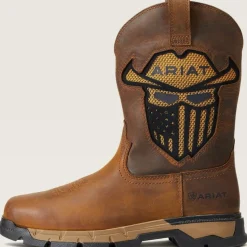 Ariat Men's Rebar Flex VentTek ST Incognito Western Work Boot -Dark- 10040436