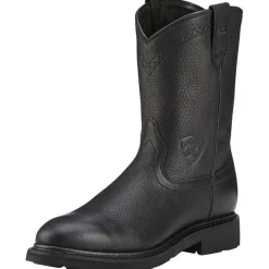 Ariat Men's Sierra 10" Soft Toe Pull-On Western Work Boot - - 10002422
