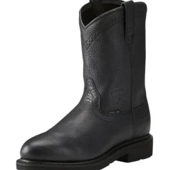 Ariat Men's Sierra 10" Steel Toe Pull-On Western Work Boot - - 10021473