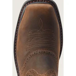 Ariat Men's Sierra Shock Shield Steel Toe Western Work Boot - Brown - 10042541
