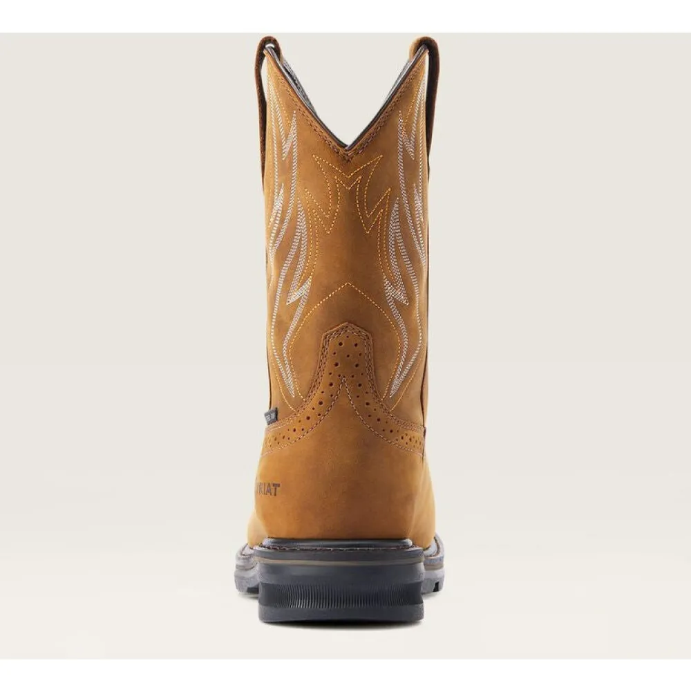Ariat Men's Sierra Shock Shield Steel Toe Western Work Boot - Brown - 10044544