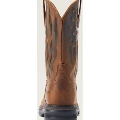 Ariat Men's Sierra Shock Shield Patriot ST Western Work Boot -- 10044426