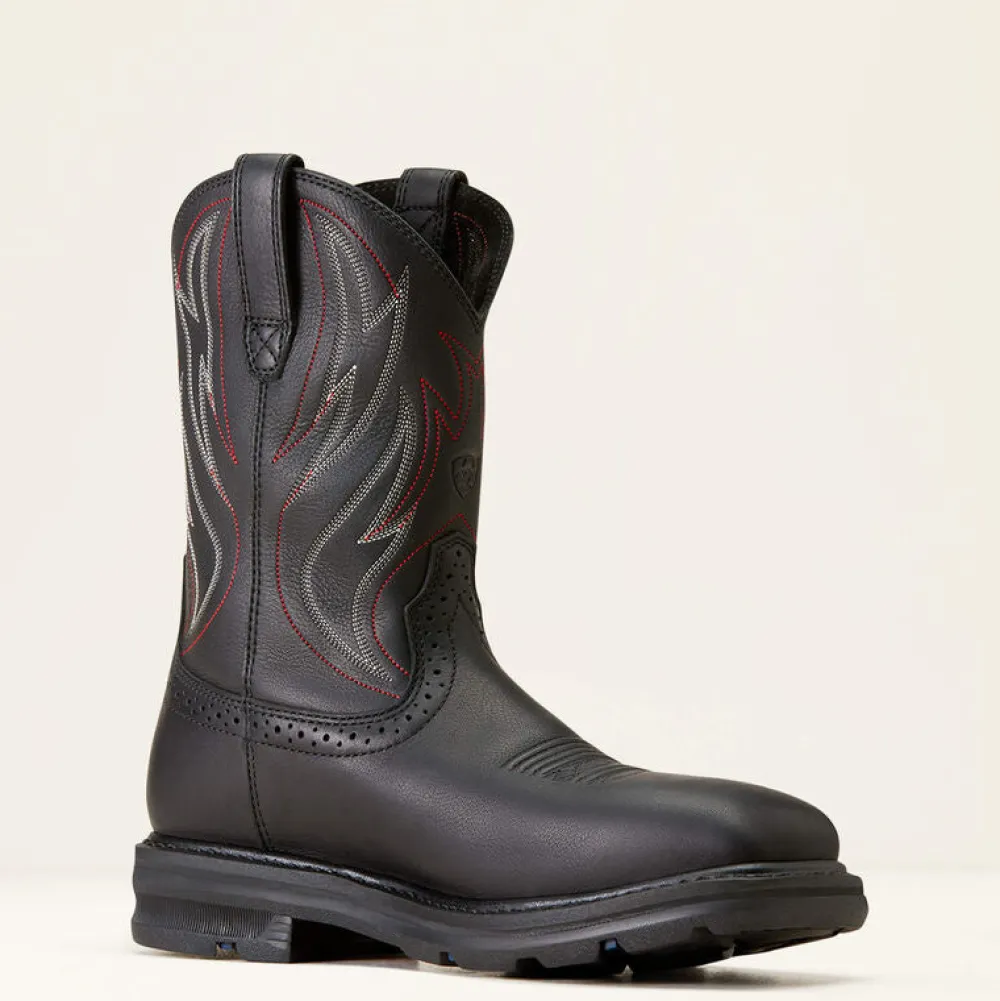 Ariat Men's Sierra Shock Shield Steel Toe Western Work Boot -- 10046929