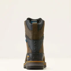 Ariat Men's Stump Jumper 8" Comp Toe WP BOA Work Boot- Coffee- 10048059