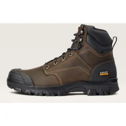 Ariat Men's Treadfast 6" Soft Toe WP Slip Resist Work Boot - - 10040266