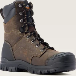 Ariat Men's Treadfast 8" Soft Toe WP Slip Resist Work Boot - - 10042484