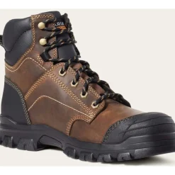 Ariat Men's Treadfast 6" Steel Toe Slip Resistant Work Boot - - 10034671
