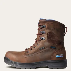 Ariat Men's Turbo 8" Carbon Toe WP USA Assembled Work Boot - - 10036737