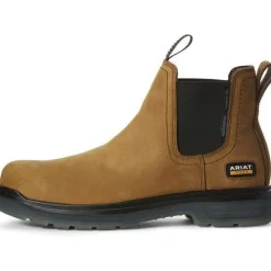 Ariat Men's Turbo Chelsea 6" Carbon Toe WP Work Boot - Bark - 10027331