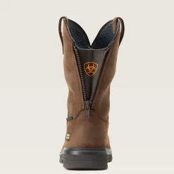 Ariat Men's Turbo Moc Toe Carbon Toe WP Work Boot - Mocha - 10040396
