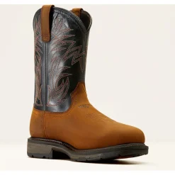 Ariat Men's WorkHog 11" Comp Toe WP MG CSA PR Western Work Boot- 10042553
