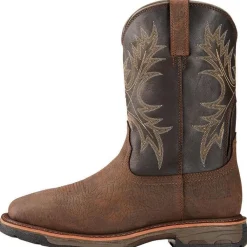 Ariat Men's WorkHog 11" Soft Toe Western Work Boot - Bruin - 10017436