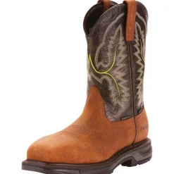 Ariat Men's WorkHog XT 11" Carbon Toe WP Western Work Boot - Bark - 10024966