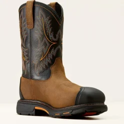 Ariat Men's WorkHog XTR 11" Comp Toe WP CSA PR Western Work Boot- 10042491