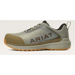 Women Ariat Women's Outpace CT Safety Slip Resist Work Shoe - Willow - 10040322