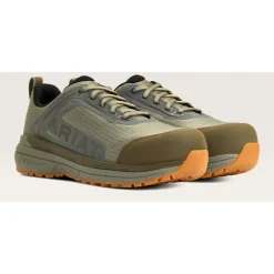 Women Ariat Women's Outpace CT Safety Slip Resist Work Shoe - Willow - 10040322