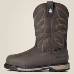 Women Ariat Women's Riveter CSA Pull-On Comp Toe WP 400G Ins PR Work Boot - 10036708