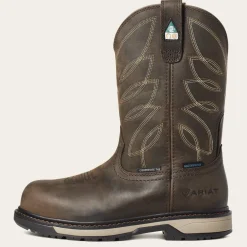Women Ariat Women's Riveter Pull-On Comp Toe CSA WP PR Work Boot - - 10035774
