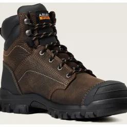 Ariat Women's Treadfast 6" Steel Toe WP Slip Resist Work Boot - - 10040405