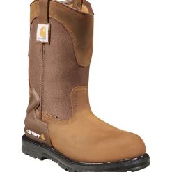 Women Carhartt Men's 11" Soft Toe WP Wellington Work Boot - - CMP1100