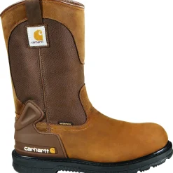 Women Carhartt Men's 11" Soft Toe WP Wellington Work Boot - - CMP1100