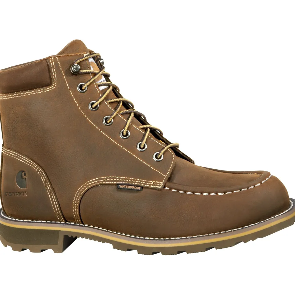 Carhartt Men's 6" Soft Toe Waterproof Work Boot - - CMW6197