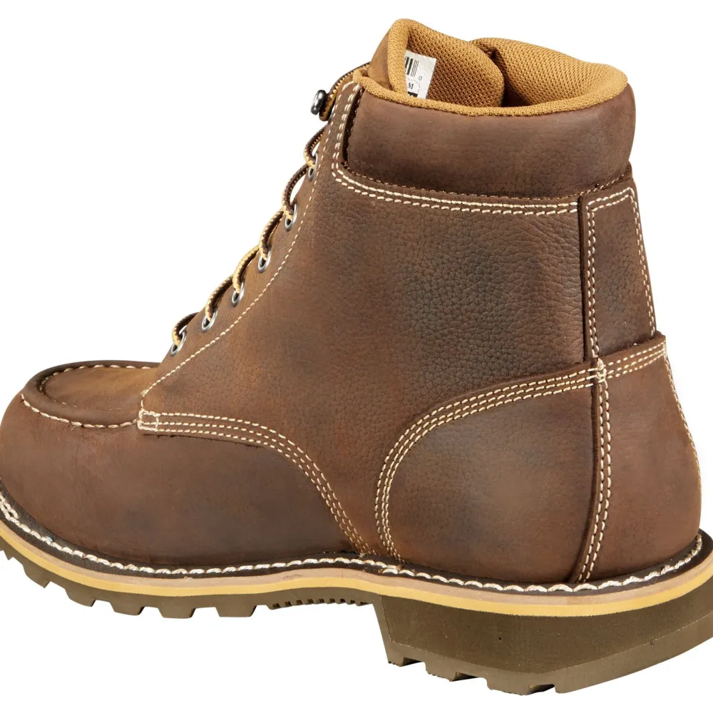 Carhartt Men's 6" Soft Toe Waterproof Work Boot - - CMW6197
