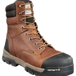Carhartt Men's Ground Force 8" Comp Toe WP Work Boot - - CME8355