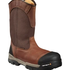 Women Carhartt Men's Ground Force 10" Comp Toe WP Wellington Work Boot CME1355
