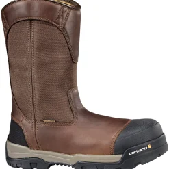 Women Carhartt Men's Ground Force 10" Comp Toe WP Wellington Work Boot CME1355