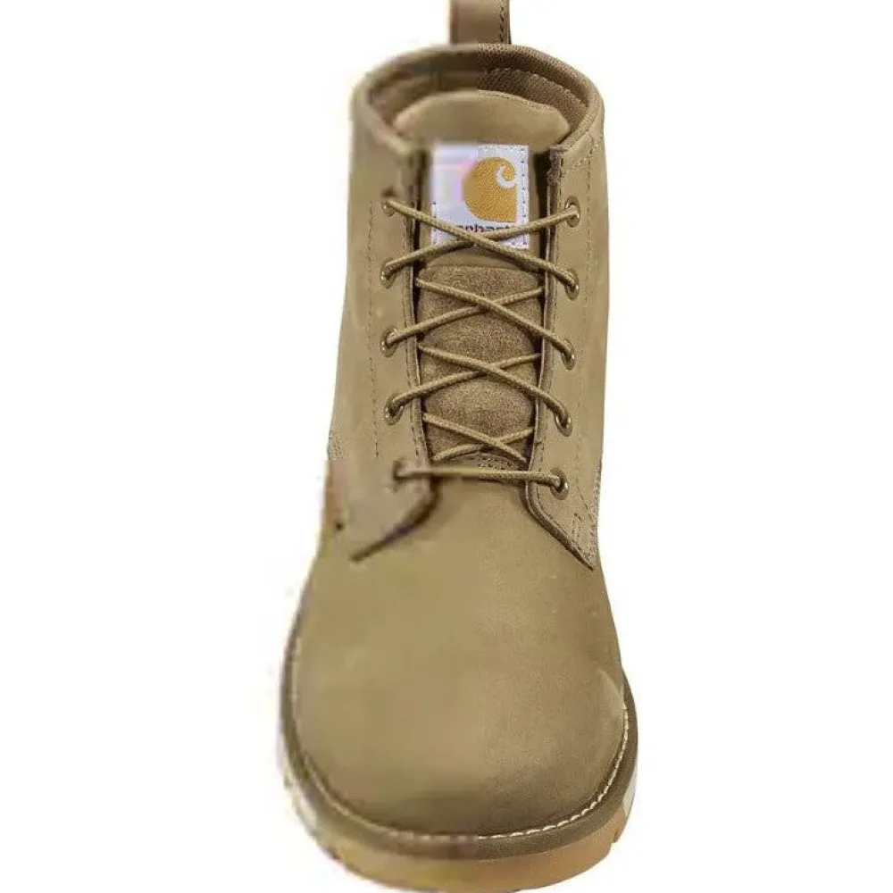 Women Carhartt Men's Millbrook Soft Toe WP Wedge Work Boot -Khaki- FM5000-M