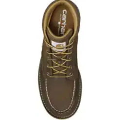 Women Carhartt Men's Millbrook Soft Toe WP Moc Toe Work Boot -Brown- FM5010-M