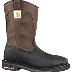 Women Carhartt Men's Rugged Flex 11" Square Stl Toe WP Well. Work Boot CMP1258