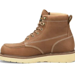 Women Carolina Men’s AMP 6” Moc Toe WP USA Made Wedge Work Boot CA7041
