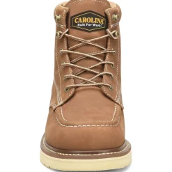 Women Carolina Men’s AMP 6” Moc Toe WP USA Made Wedge Work Boot CA7041
